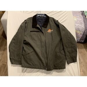 Dunbrooke Armstrong Coal Work Jacket XL‎ Quilted Lined Chore Barn Coat